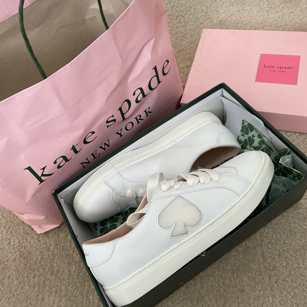 new with bag and box Kate Spade sneakers